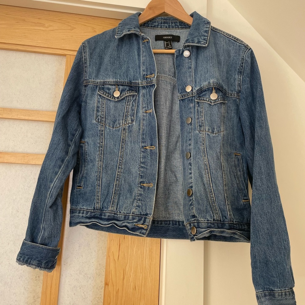 Forever 21 Jean Jacket Small